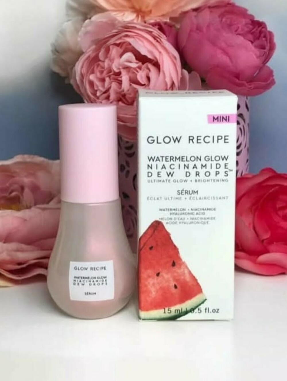 Glow Recipe Watermelon Glow Niacinamide Dew Drops 15mL Mini *BNIB